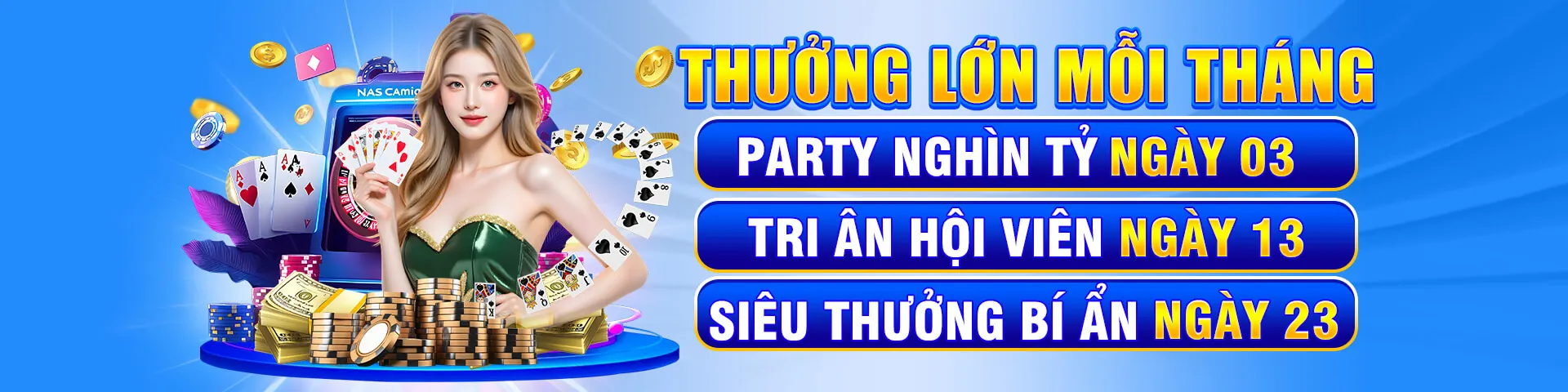 Sòng bạc trực tuyến cpc3 khuyến mãi với các trò chơi casino hấp dẫn